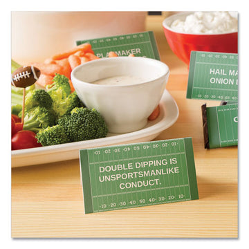 Avery® Small Tent Card, White, 2 X 3.5, 4 Cards-sheet, 40 Sheets-pack freeshipping - TVN Wholesale